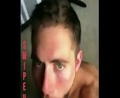 Mostly host dude in a blowjob from sexy gay hote