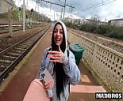 I fuck my chilean friend's good ass in a public train and at her place after seeing each other again from tren me sexnew hard fuck