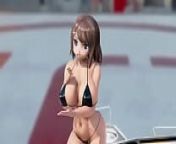 mmd kancolle big tits dance from mmd giantess ro500 kancolle