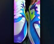Nike Air foot fetish from maria sex niked