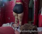 MadamButt model bbw huge ass of BrazilianBigButts.com teases and gets fucked from monster ass madambutt has the biggest ibutt in porn