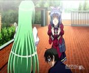 学園anime:01 あんたって本当に最低の屑だわ！ 1 from anime blackmail