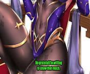 Mona makes you cum on her feet! [Hentai JOI] [Feet, Femdom, Armpits, Countdown] from hentai armpit game