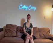 Casting Curvy: Big Titty Art Hoe Tries Out For Porn from porn hoe cayna