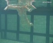 New teen on underwatershow from underwater show