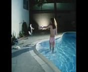 Shadows Run Black: Sexy Topless Girl Skinny Dipping (Forwards & Backwards) HD from vid dip orgasm