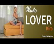 Kira - Music Lover. Visit Eroticdesire.com to see full video. from kira kosarin nude