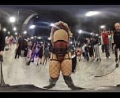 Porn Star gives me a body tour at EXXXotica NJ 2021 in 360 degree VR. from b grad clip