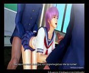 DOA / AYANE: HUNT FOR THE LOST KUNOICHI [CHOBIxPHO] from ninja kasumi vol full girl sex with driver in garage