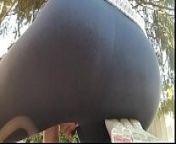 Your neighbor does yoga in the garden and squirts in her warm yoga pants from xxx ramta jogi im