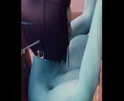 Soria Fucked Good in the ass Anal Creampie from sfm soria animation for summer of boobs competition by vaako 7