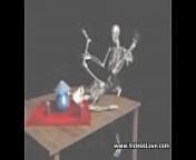 skeletons fucking and sucking from skeleton 3d