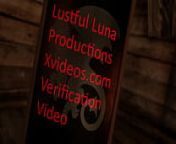 Verification video from lustful luna