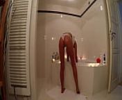 Korean Teen Hot Girlfriend in the bathroom for me while my cameras are turned on from are photo