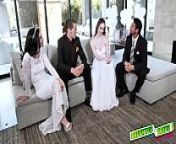Alluring brides Hazel Moore and Jazmin Luv ask thier to show them the ropes to have a thick cock inside their cunts from hazel moore johnny castle hazel moore and johnny castle innocence lost