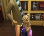 Blonde Teen Having Fun with Old Guy (The Sims 4) from next» an grandpa lungi nude penis