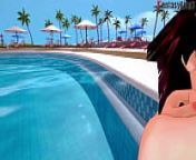 Anzu Mazaki sex on the pool | 1 | Yu-gi-Oh | step, bikini tea gardner Full & FPOV Versions on Sheer & PTRN: Fantasyking3 from hentai anime tea