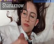 COSPLAY STUDENT DISTURB BLOWJOB FUCK AND CUM IN MOUTH. SHANAXNOW from dani danials cry