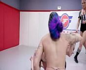 Andre Shakti vs Kaiia Eve - NEW! Evolved Fights Lez from naked shakti mohan v
