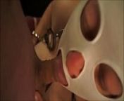 Amateur BWW masked Blowjob from bww sex video