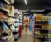 Completely Naked in Shop (SPAR) from young ls isl nudes 02