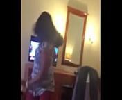 Dancing girl from girl friend removing her dress