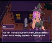 Sex Or Treat [Halloween Hentai game PornPlay ] Ep.2 Licking a witch pussy from halloween treats flash game