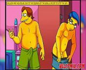 In a couple's fight don't stick the dick - The Simptoons from simpson