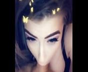 I made him cum too quick! Amelia Skye gets facefucked and deepthroats big cock from intense quick snapchat couple sex car