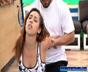 Stepdads gets to like yoga with their horny stepdaughters from video porno de kira yoga