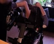 Old video of disabled guy being helped from disabled girl fucking xxx videos