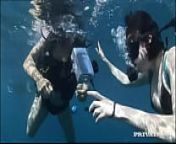 Sabina Lets a Man Fuck Her under Water for an Ocean Polluting Cumshot from sabina fucking pic