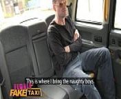 Female Fake Taxi Runaway passenger restrained by dominant blonde driver from rebecca klopper sex