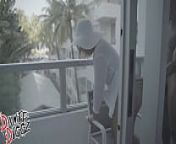PHAT Booty Ebony Latina Shanice Luv Gets Dick Down On Balcony At Xbiz from dingdong dantes scandal