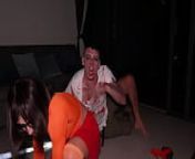 Zombie fucked Velma on Halloween night from zombie rough 1