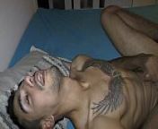 An Israeli man with a big cock masturbates from leo del aviv gay porn