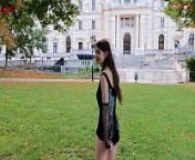 Extreme flashing in Vienna - DOLLSCULT from risky public nudity