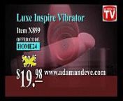 TV Infomercial Pink Waterproof Velvet Silicone G Spot Vibrator Toy Review from d spot