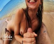 Sex on the Beach! Wild Fucking on an Island - Amateur Couple LeoLulu from shrenu parek