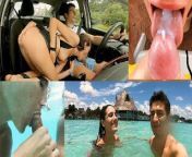 Roadtrip Sucking, Flashing and Public Blowjob - Amateur Couple MySweetApple from mallu hot chechi topless blowjob video