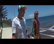 TRAVEL SHOW with Sasha Bikeyeva in a micro bikini. Canarias beaches Part 2 from laga