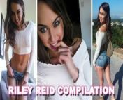 BANGBROS - Petite Pornstar Riley Reid One Hour Compilation Video from riley reid videos