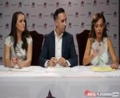 Nikki Benz & Tori Black judging girls blowjob skills in DPStar Season 3 Ep4 from telugu sex images