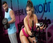 Mila Milkshake Loves Stretching Her Curvy Body And Shaking Her Luscious Ass At The Gym - TeamSkeet from mamiyar marumagal ullu