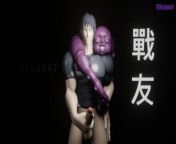 jujutsu kaisen - Toji sex with his pet from sukuna vs gojo dominio rap