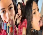 IZAMARIPOSA gifts me a deep throat for Christmas full video subtitled in English from mypoensnap little modelsajal39s fuck video d