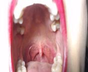 Milf Mouth Tour Big Wide Open Mouth from the fetish vixen longest uvula thisvid com