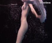 Dark pool vibes with white dress girl from ভারতীয় অভিনেত্রী মল্লিকা শেরাওয়াত ভিডিও