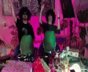 Two muchachos injected their hard sticks in decks and worked for 4 hands intensively from dj afro amingos short