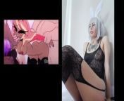 NYAURI1 reacciona a Verosika Human Show Orgy Helluva Boss Hentai animation from bangla sex video songs com
